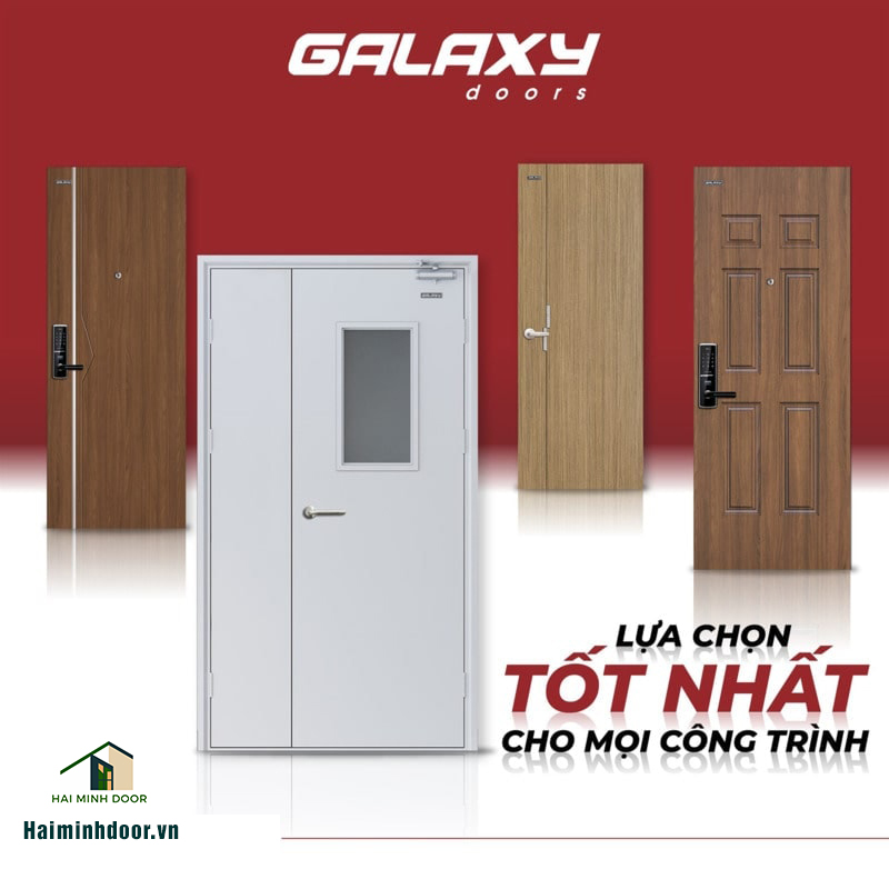 Cửa Thép Chống Cháy Galaxy Chính Hãng – Đạt Chuẩn PCCC, Giá Tốt 2026