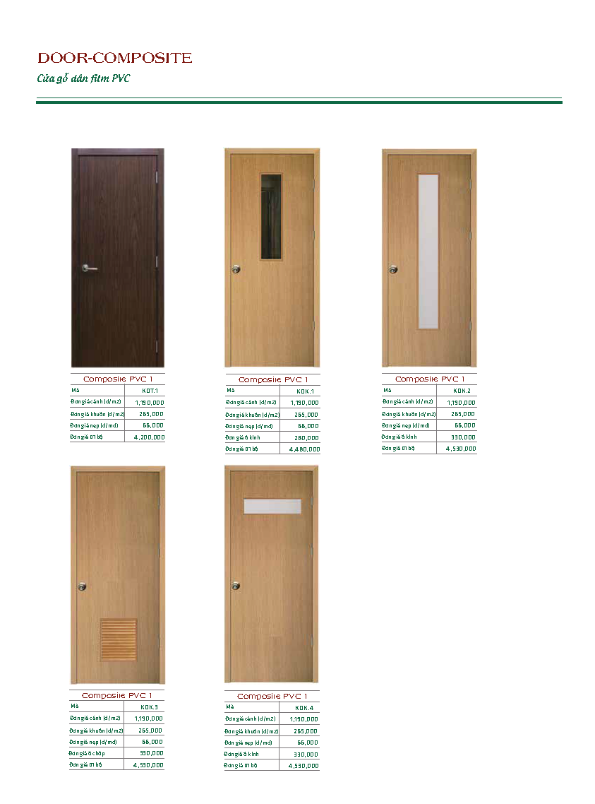 Cửa Nhựa Composite Cao Cấp – Giải Pháp Hoàn Hảo Cho Mọi Công Trình Hiện Đại