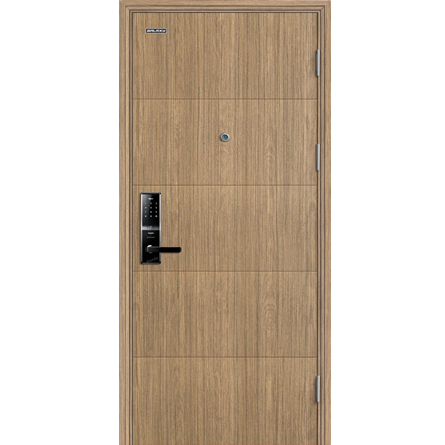 Cửa thép vân gỗ chống cháy  Galaxy GLX STEEL 128 VG16